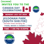 Canada Day @ Kildonan Park (South Shelter)