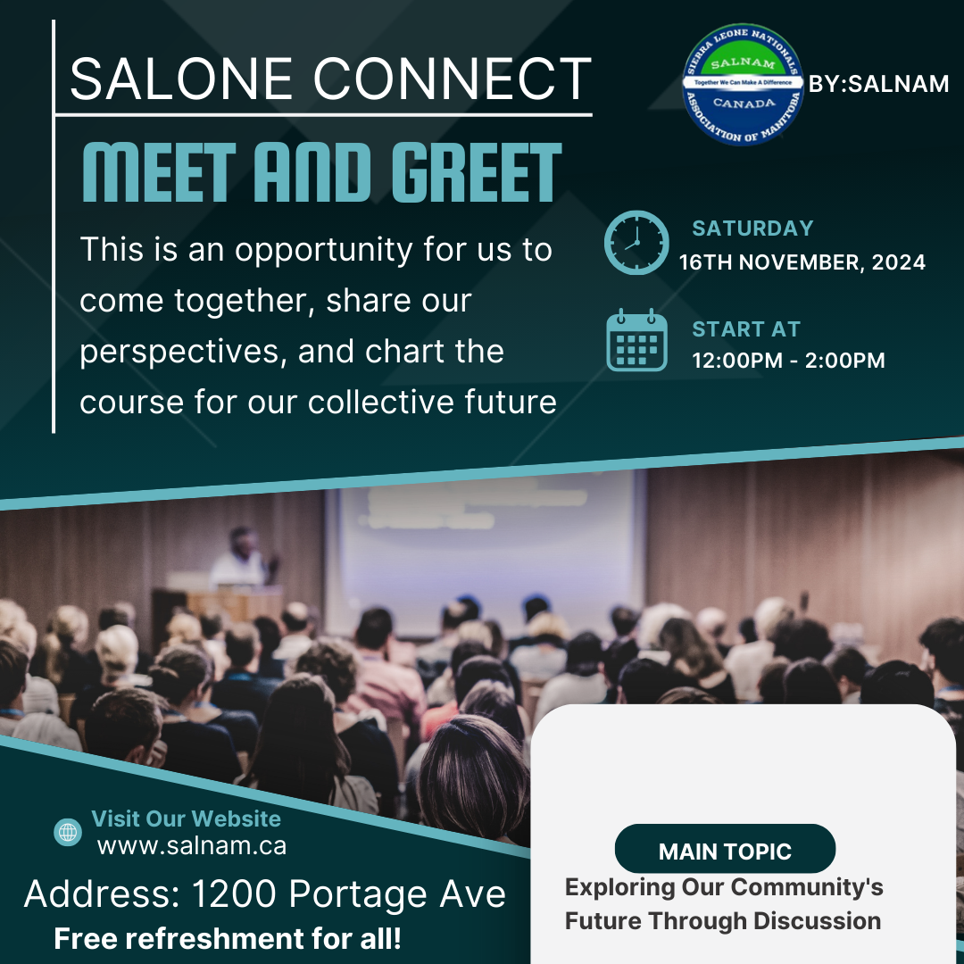 SALONE CONNECT | MEET & GREET