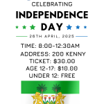 Join Us to Celebrate Independence Day on April 26th!