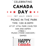 SALNAM Canada Day Picnic in The Park